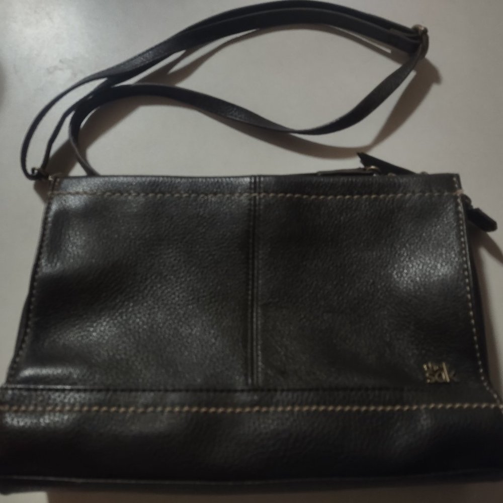 The Sak Dark Brown Leather Purse